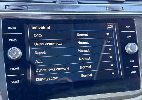 Volkswagen Tiguan Allspace cena 149900 przebieg: 26103, rok produkcji 2019 z Goniądz małe 781